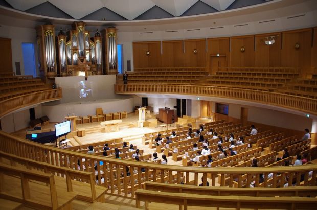 聖学院大学チャペルのパイプオルガンを題材にした講義